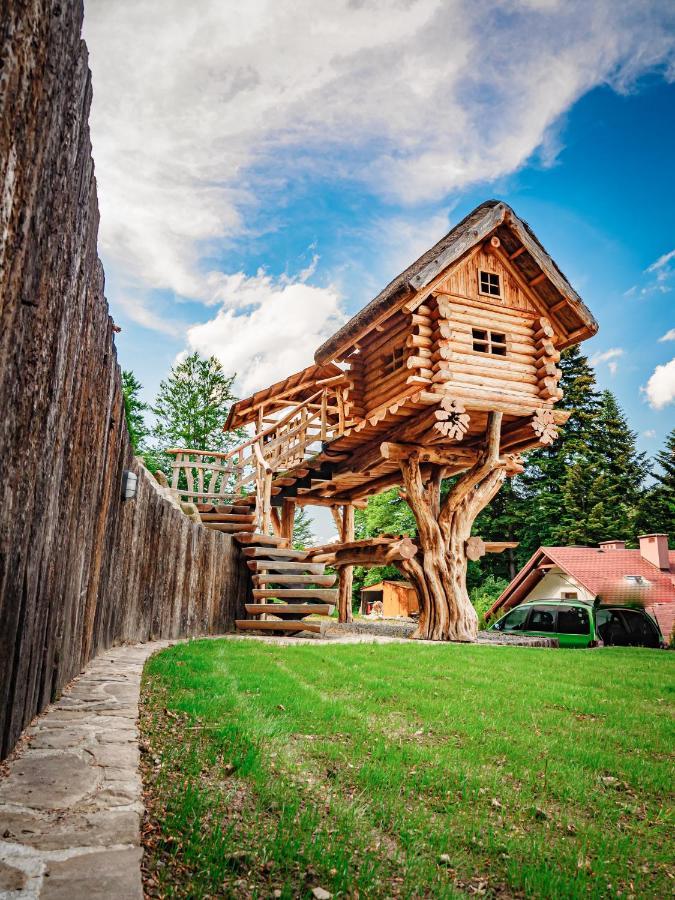 Tworzowka - Ekskluzywne Domy W Gorach Zabnica Esterno foto